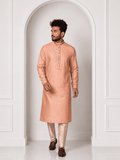 Pink Moti Work Kurta Set